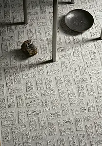 Mosaic tile, Effect granite, Color grey, Glazed porcelain stoneware, 30x30 cm, Finish antislip