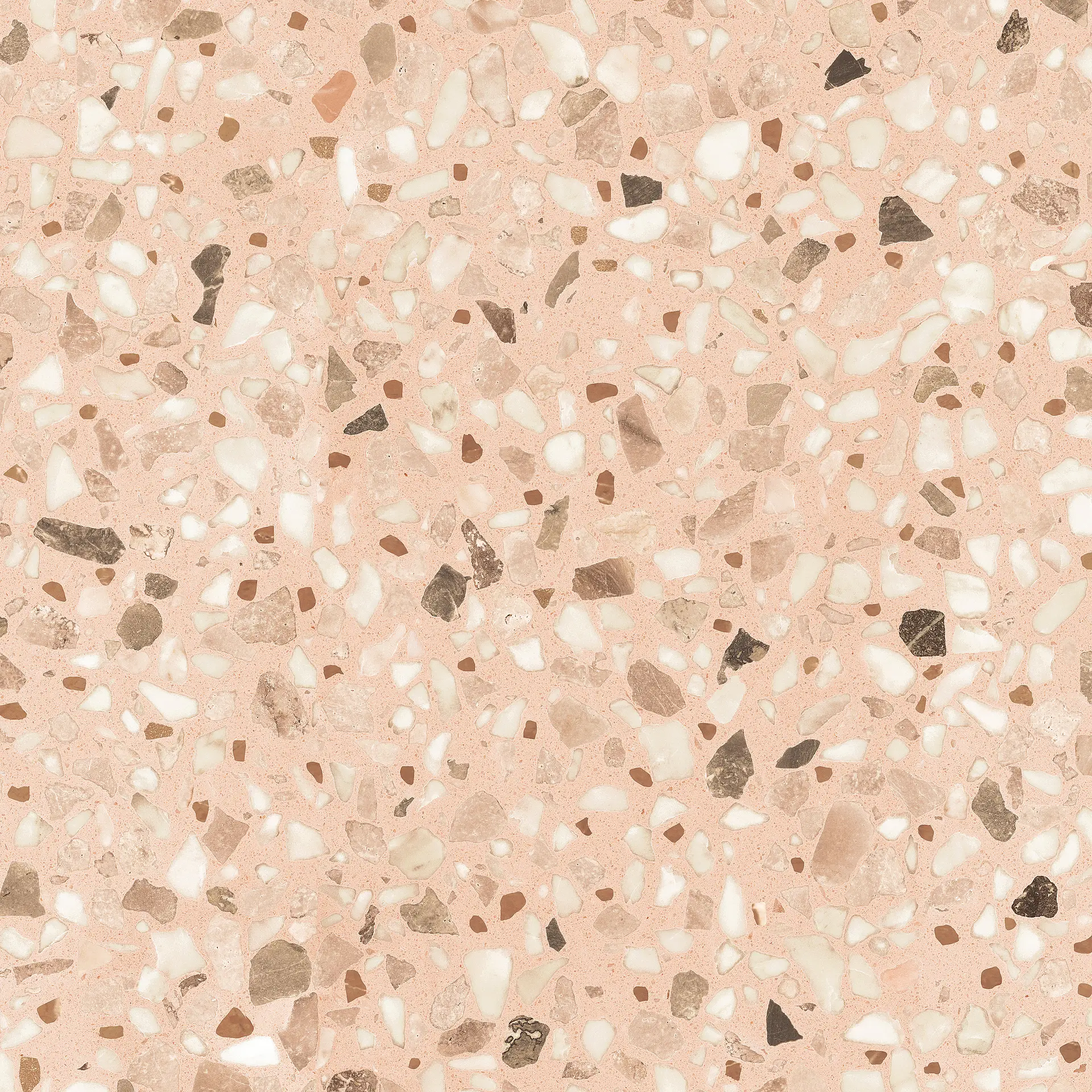Pink tiles, terrazzo effect 30x30 (Italy). Reviews. Samples to the
