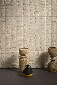 Background tile, Color brown, Glazed porcelain stoneware, 120x120 cm, Finish antislip