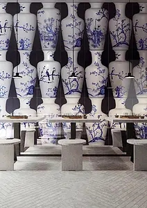 Grundflise, Glaseret porcelænsstentøj, 60x120 cm, Overflade blank