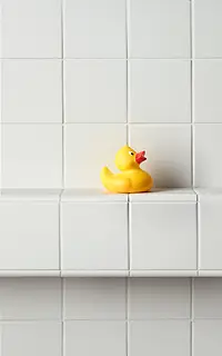 Background tile, Effect unicolor, Color white, Glazed porcelain stoneware, 10x10 cm, Finish matte