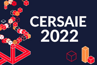Overzicht van de nieuwe tegeltrends op de Cersaie 2022 beurs (Bologna, Italië)
