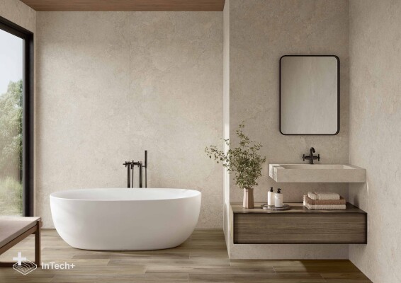 IMG#1 Serena Crosscut by Roca Ceramica