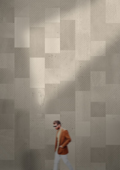 IMG#1 Groove line by Slimcrete wall