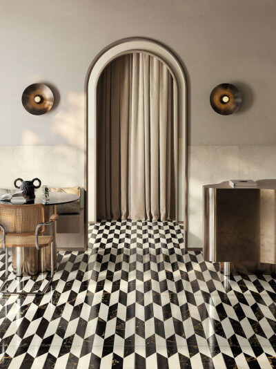 IMG#2 Intarsi Warm by Vallelunga Ceramica