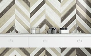 Chevrons. Rediscovery of Cersaie 2015