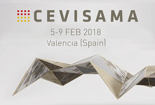Übersicht der spanischen Fliesenausstellung Cevisama 2018