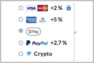 Payments with Google Pay Integrated