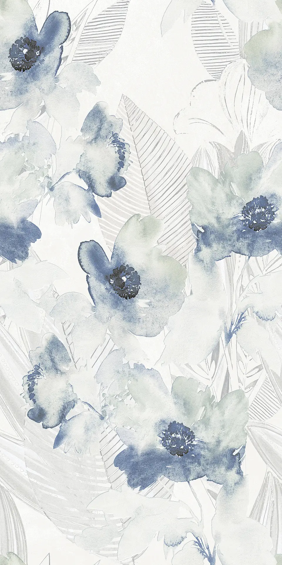 PF00019979_ALLAROUND 60119 BLUE BLOOM RET Abitare All Around Wall