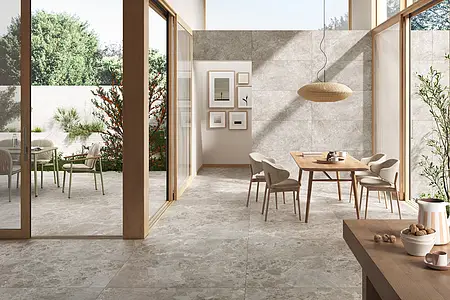 Background tile, Effect other stones, Color grey, Unglazed porcelain stoneware, 60x119.8 cm, Finish antislip