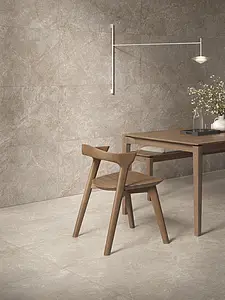 Background tile, Effect sandstone, Color beige, Unglazed porcelain stoneware, 60x119.8 cm, Finish antislip
