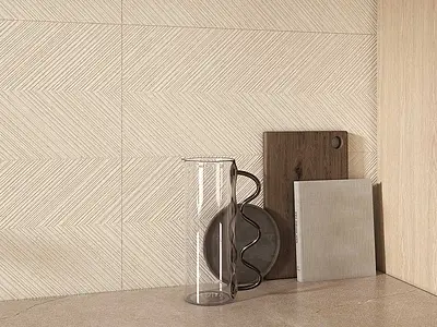 Background tile, Effect other stones, Color beige, Unglazed porcelain stoneware, 60x119.8 cm, Finish antislip