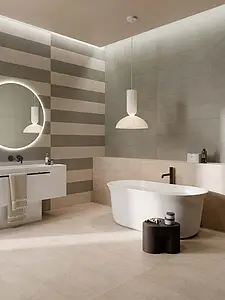 Background tile, Effect resin, Color beige, Unglazed porcelain stoneware, 20x120 cm, Finish antislip