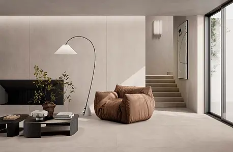 Background tile, Effect resin, Color beige, Unglazed porcelain stoneware, 120x120 cm, Finish antislip