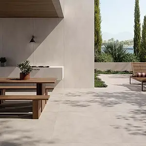 Background tile, Effect resin, Color beige, Unglazed porcelain stoneware, 120x120 cm, Finish antislip