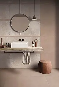 Background tile, Effect resin, Color brown, Unglazed porcelain stoneware, 60x120 cm, Finish antislip