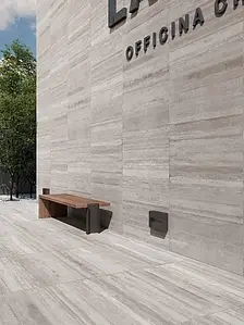 Optik beton, Farbe graue, Hintergrundfliesen, Unglasiertes Feinsteinzeug, 60x120 cm, Oberfläche rutschfeste