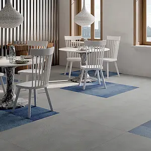 Taustalaatta, Teema kangas, Väri harmaa väri, Tyyli design, Lasitettu porcellanato-laatta, 120x120 cm, Pinta liukkaudenesto
