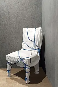 Grundflise, Effekt basalt, Farve grå, Stil designer, Uglaseret porcelænsstentøj, 120x280 cm, Overflade skridsikker