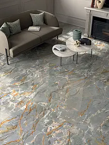 Bakgrunnsflis, Effekt stein,other marbles, Farge grå, Glasert porselenssteintøy, 120x120 cm, Overflate polert