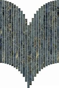 ABK Ceramiche, Sensi Signoria, 9153_Mos.Ventaglio.Labradorite.Lux