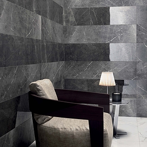 Effect stone, Color grey, Background tile, Glazed porcelain stoneware, 30x120 cm, Finish glossy
