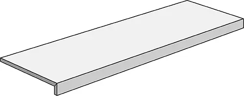 ABK Ceramiche, Unika, UKR34101_32X120x3x3Grad.TopUnikaEcruRett