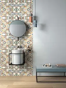Background tile, Color multicolor, Glazed porcelain stoneware, 60x120 cm, Finish antislip