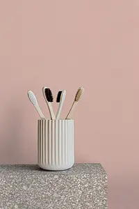 Azulejo base, Efecto monocolor, Color rosa, Cerámica, 60x120 cm, Acabado mate
