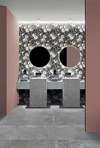 Background tile, Glazed porcelain stoneware, 60x120 cm, Surface Finish antislip