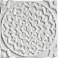 ADEH4001 Relieve Mandala Cosmos Navajo White 15 X 15 Adex Earth