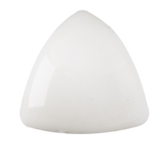 ADHA5109 Angulo Bullnose Trim Alabaster Glossy 1.4 X 26 Adex Habitat