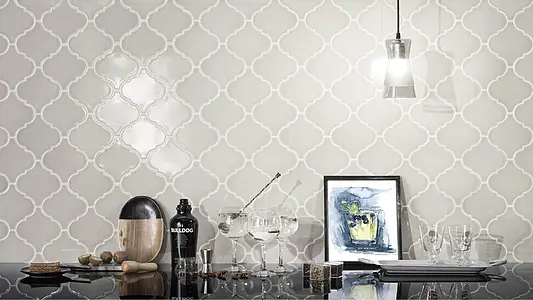 Background tile, Ceramics, 15x15 cm, Surface Finish glossy