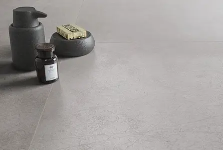 Background tile, Effect concrete, Color grey, Glazed porcelain stoneware, 59.2x59.2 cm, Finish antislip