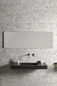 Background tile, Effect stone,other stones, Color grey, Ceramics, 30x90 cm, Finish matte