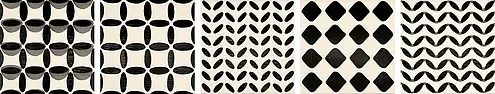 Aleluia Cerâmicas, Black Code, PF035_Patchwork Matte