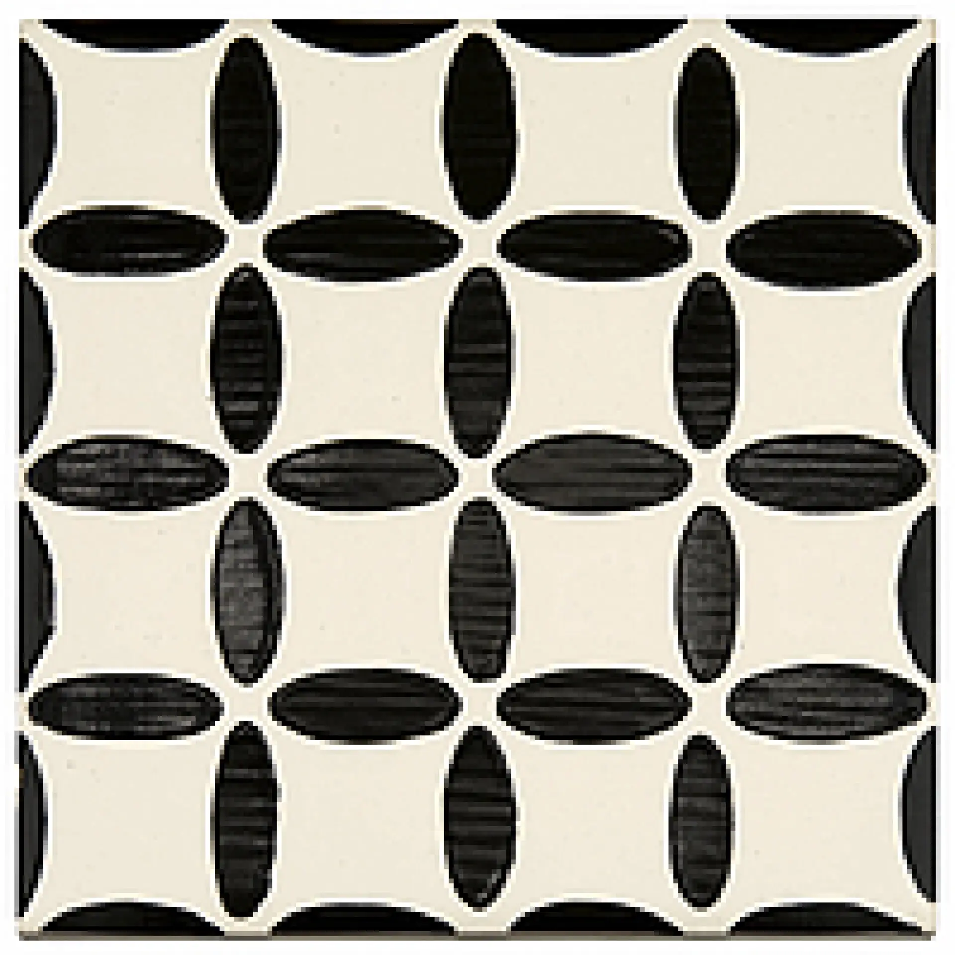 PF030_Lattice Matte Aleluia Black Code