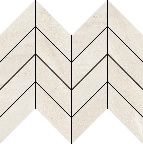 Aleluia Ceramics, Bliss, DC6022_Mosaic Arrow Beige
