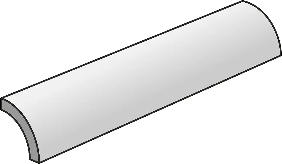 Chroma Convex Quarter-Round Blush Aleluia Chroma