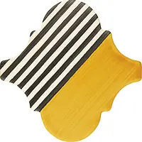 PF008 Color Art Yellow Stripes Arabesque Aleluia Color Art