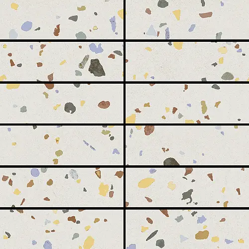 Aleluia Cerâmicas, Dandy, DC8006_Mosaic_dandy_terrazzo_white