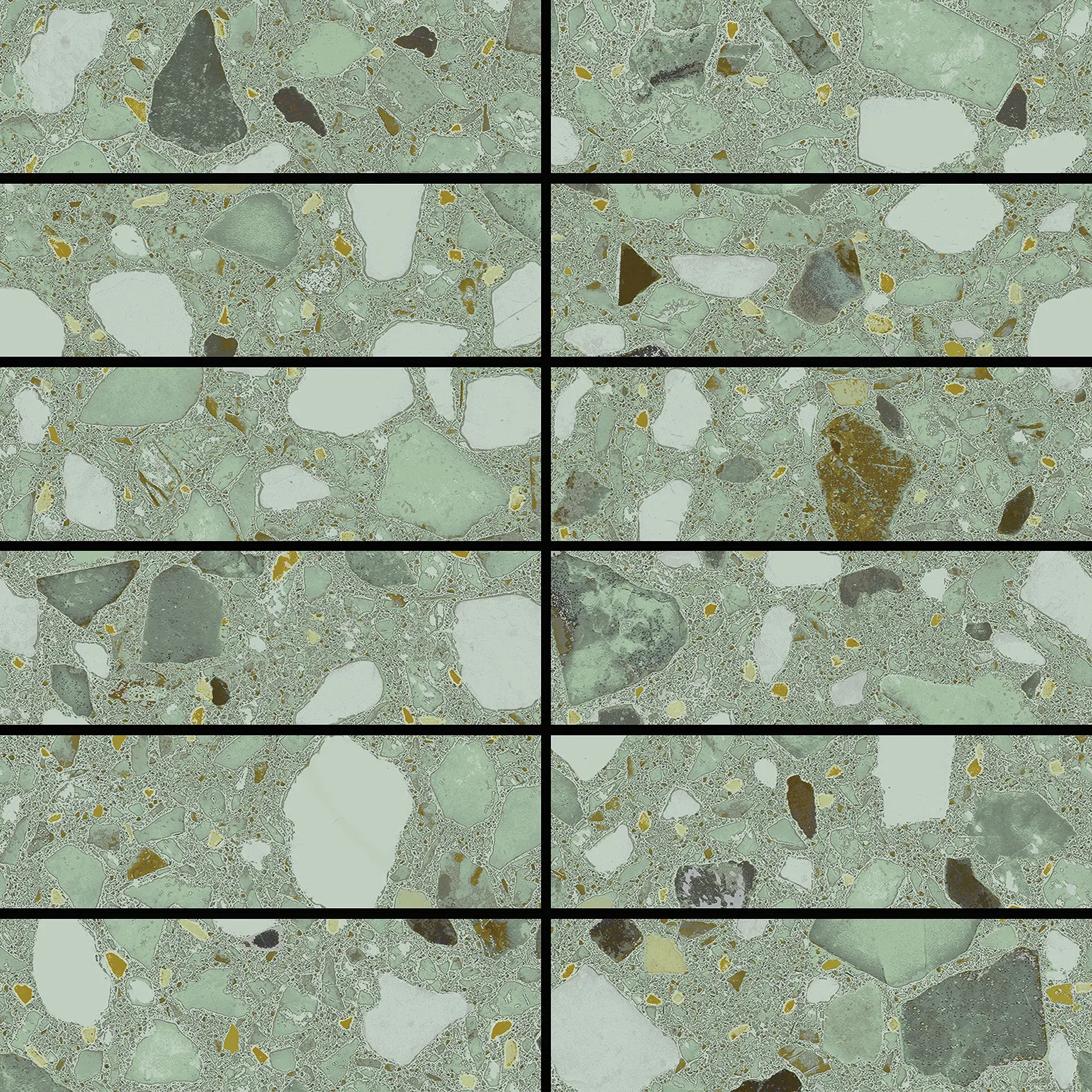 DC8010_Mosaic_dandy_terrazzo_green Aleluia Dandy