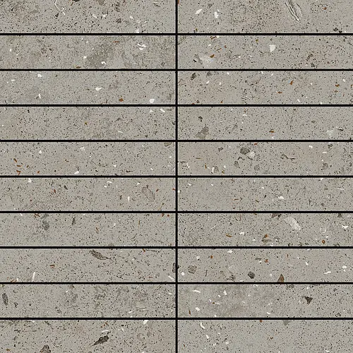 Aleluia Cerâmicas, Ebro, KM3002_Mosaic Light Grey 3x15