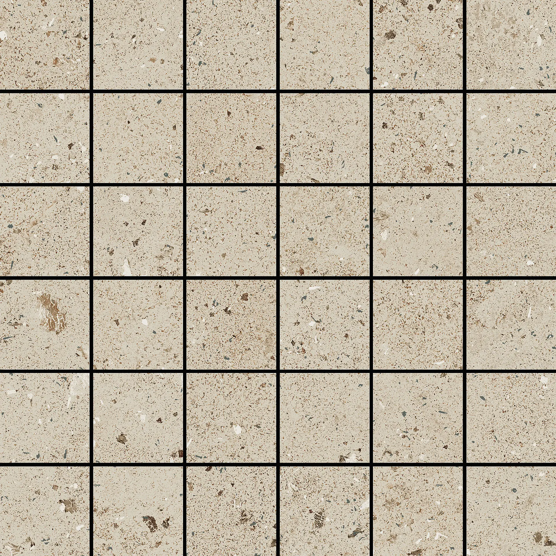 K4021_Mosaic Cream 4.7x4.7 Aleluia Ebro