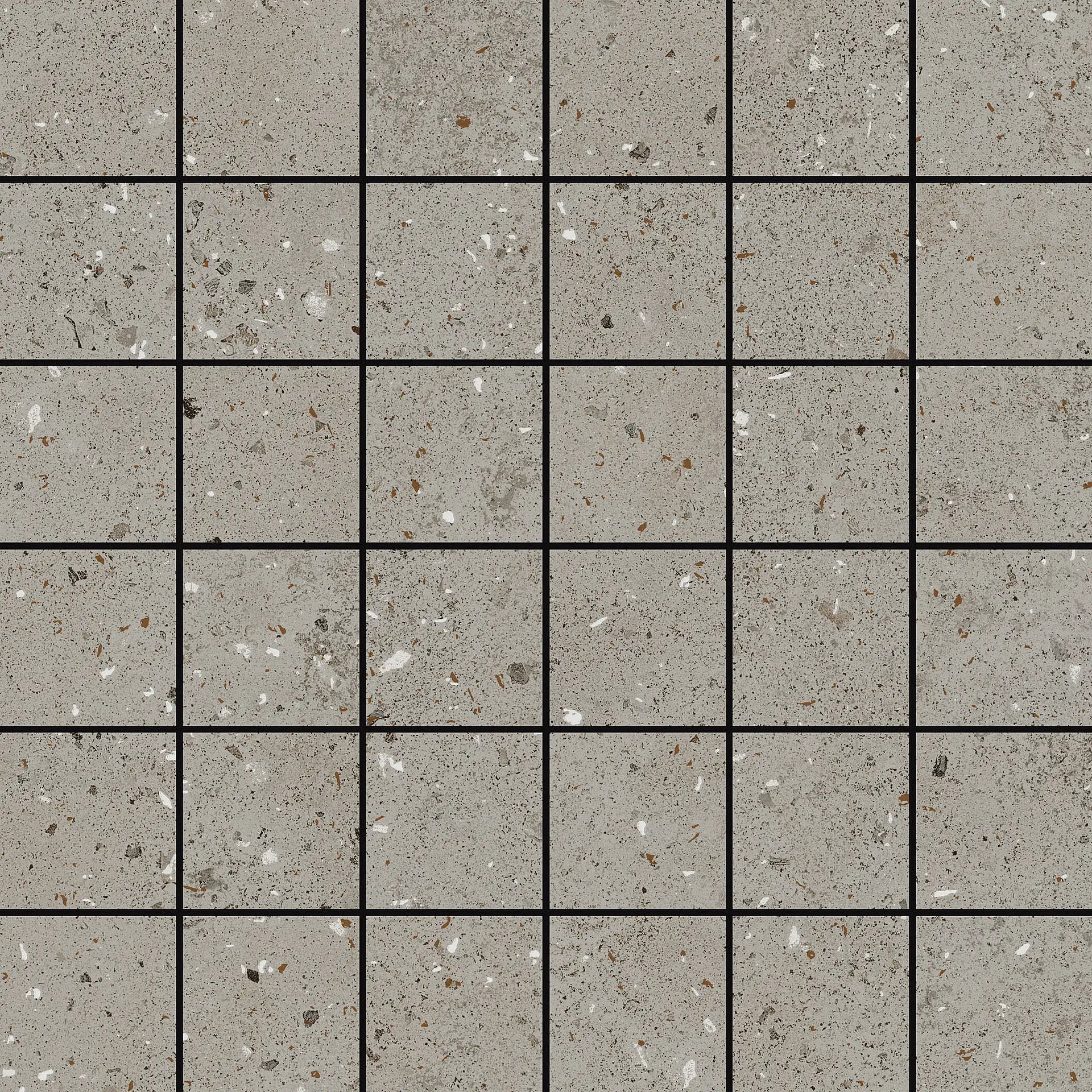 K4022_Mosaic Light Grey 4.7x4.7 Aleluia Ebro