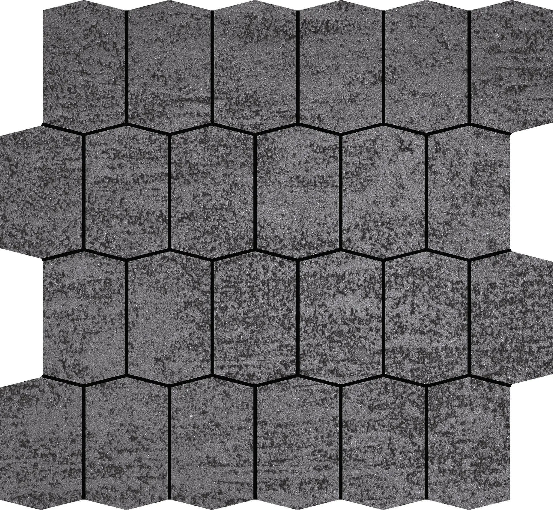 KM7032 ESSENCE MOSAIC HEXA ESSENCE NEGRO Aleluia Essence