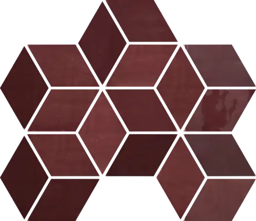 Aleluia Ceramics, New Zellige, LOS1306_Burgundy