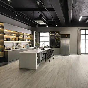 Background tile, Effect wood, Color grey,brown, Unglazed porcelain stoneware, 22.05x88.8 cm, Finish matte