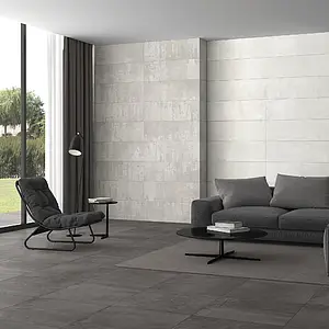 Фоновая плитка, Фактура под бетон, Цвет серый, Керамика, 30x90 см, Поверхность матовая