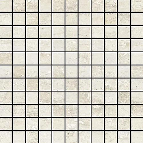 Aleluia Cerâmicas, Pure Travertine, DC2045_MosaicPureTravertineIvoryShine